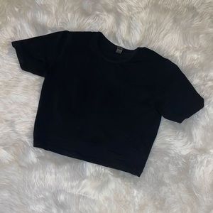Los Angeles Apparel Garment Dye Short Sleeve Crop